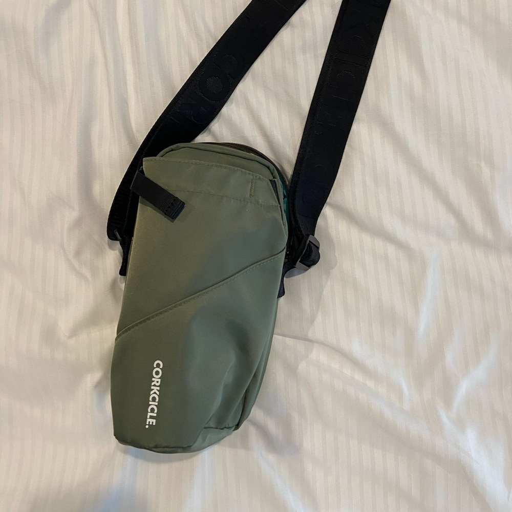 Olive Corkcicle Bag, used once for photos